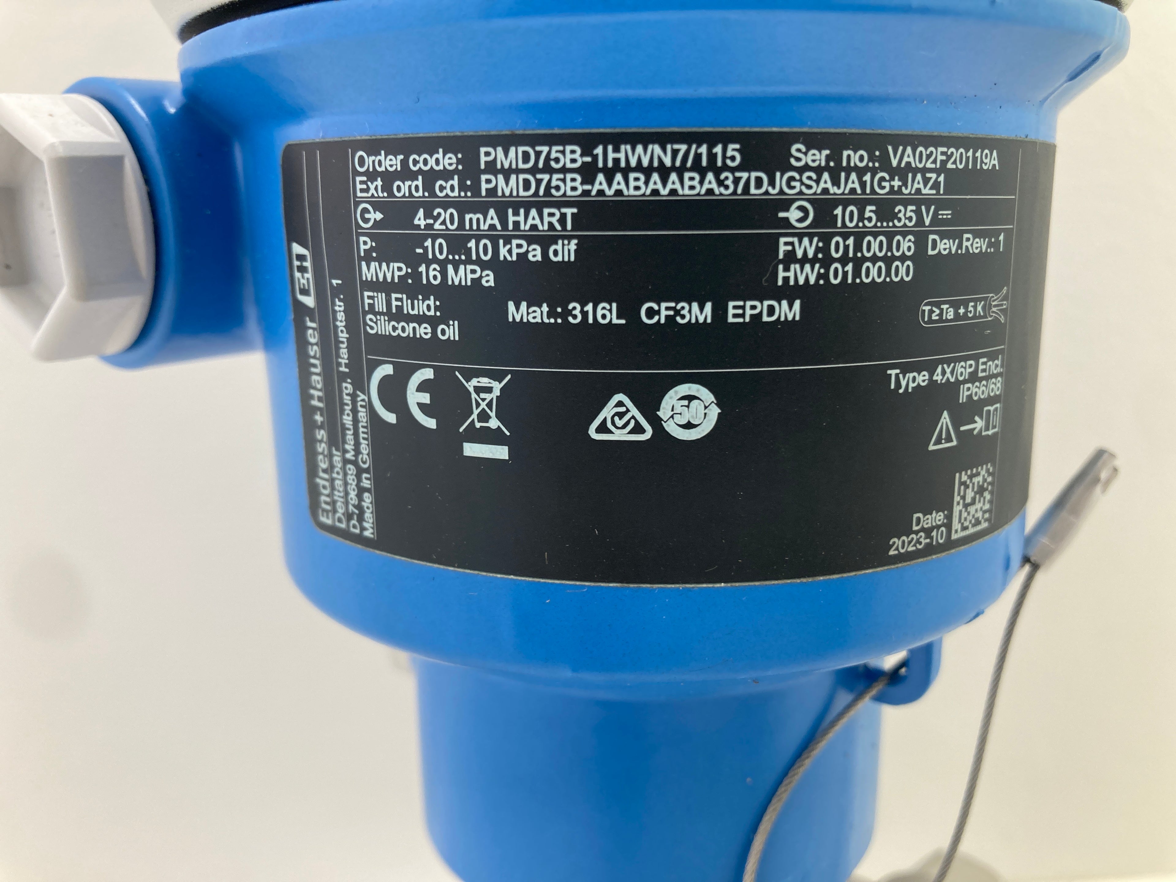 Endress+Hauser PMD75B