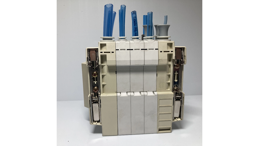 SMC SV2100-5FU ventilblok pneumatisk valve manifold DIN Rail
