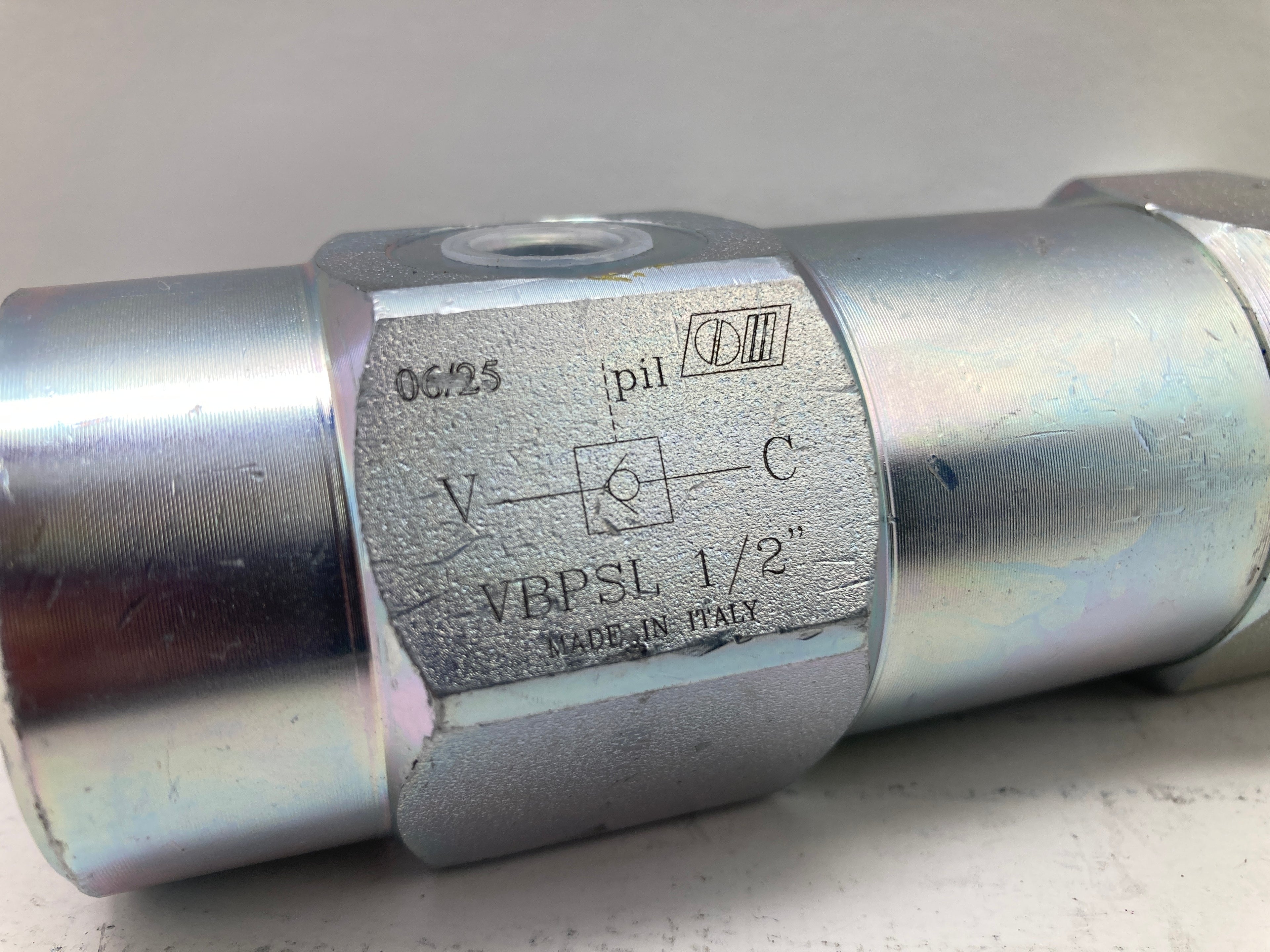 pilotstyrede kontraventil