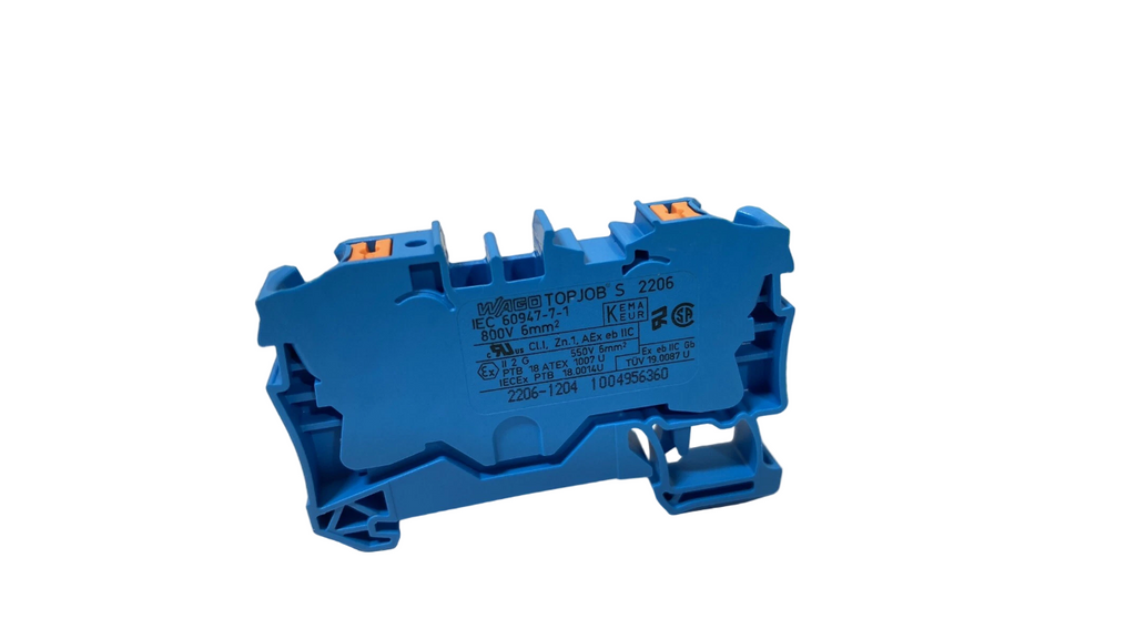 Wago 2206-1204 TopJobS Terminal Block - 50 pcs. (New)
