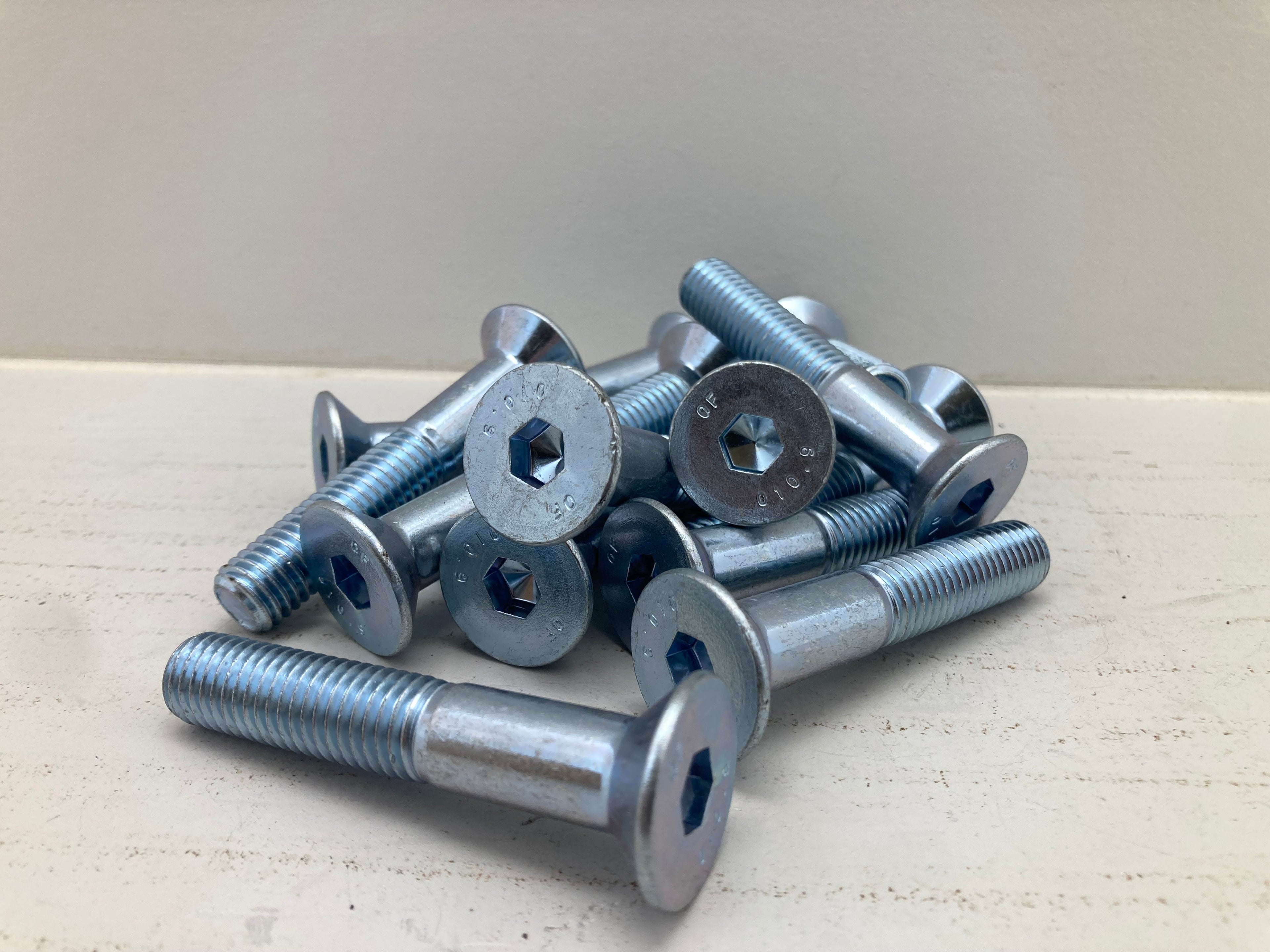 Würth Countersunk Screws M12x70 ISO 10642 Grade 10.9 IS8 - 50 pcs. (New)