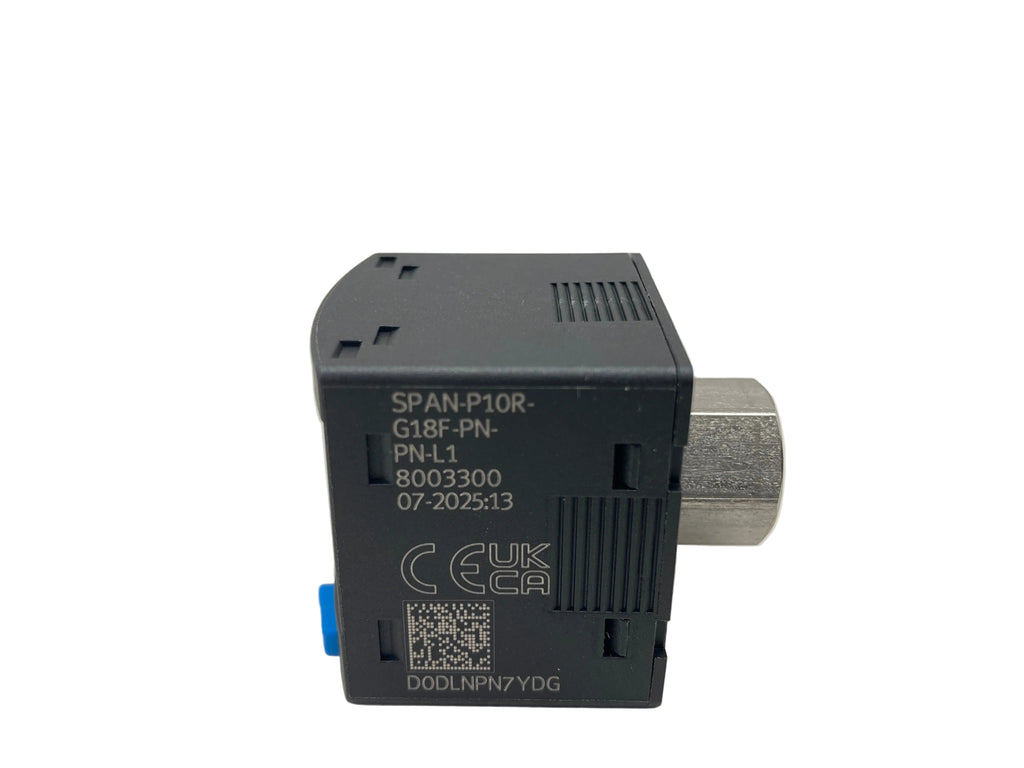 Festo SPAN-P10R-G18F-PN-PN-L1 pressure sensor 10 bar LCD display
