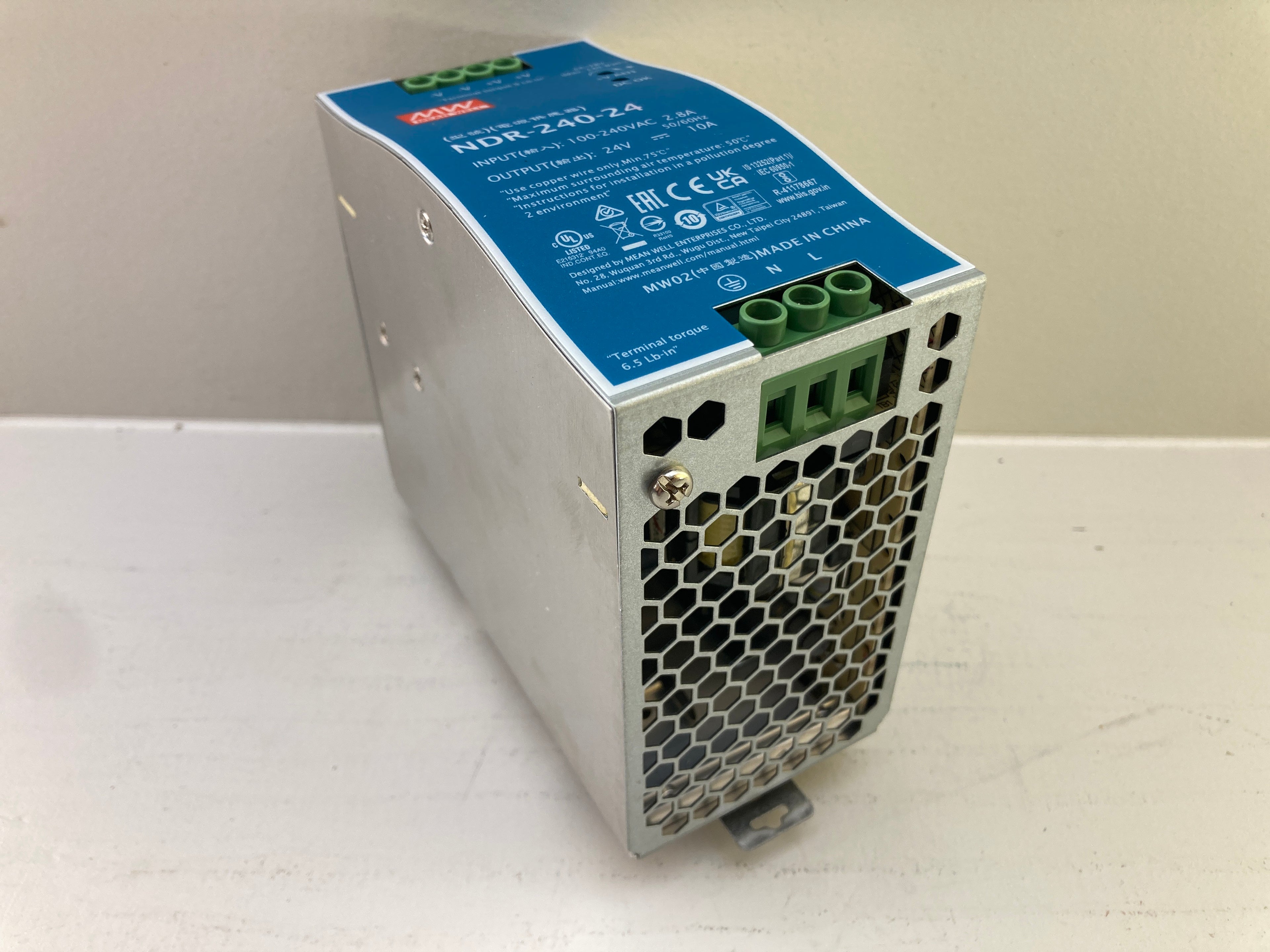 MEAN WELL NDR-240-24 Strømforsyning