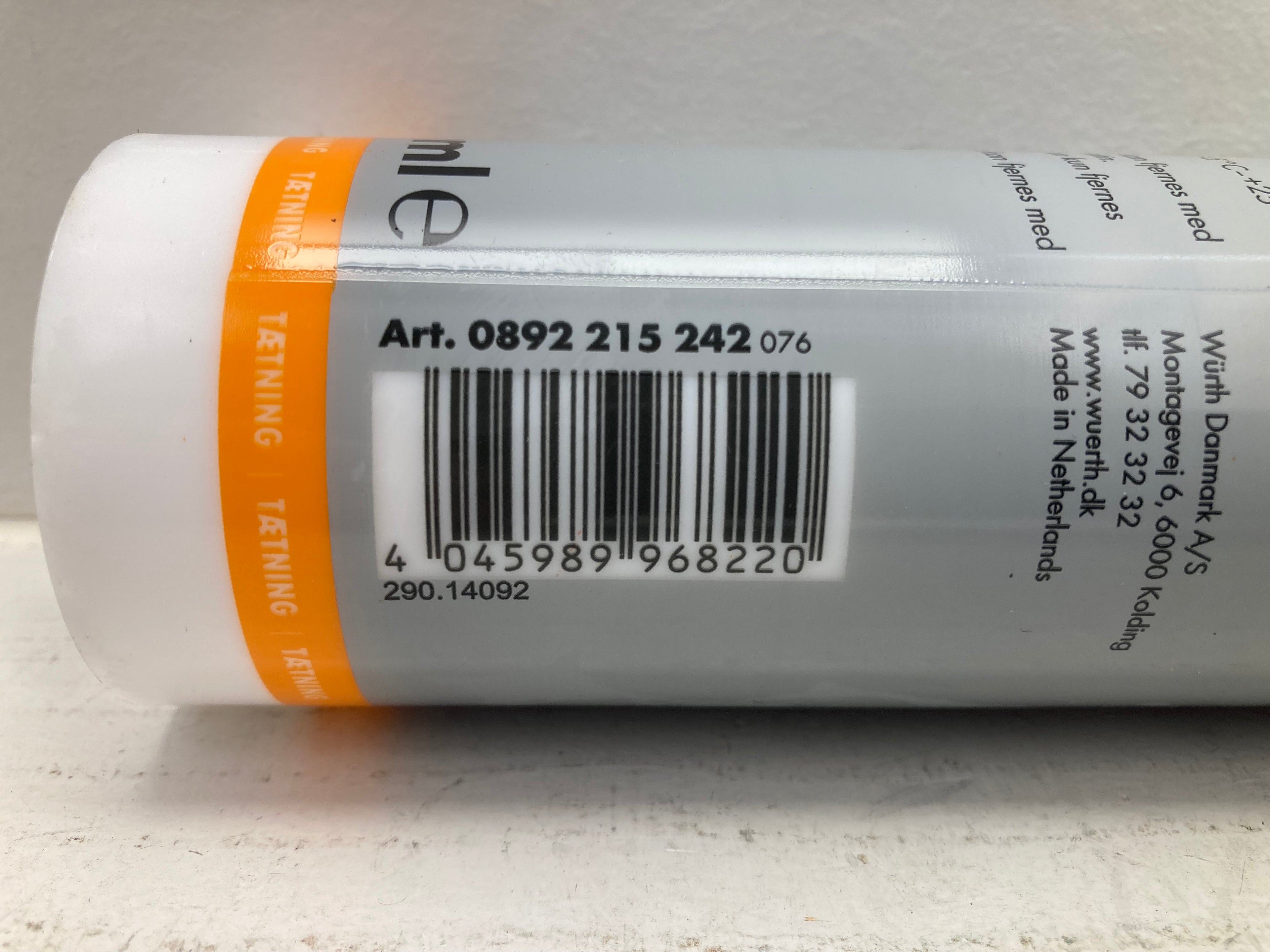 Würth Flex Tack montagelim hvid 290ml patron
