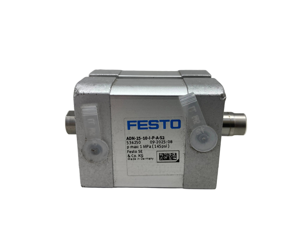 Festo ADN-25-10-I-P-A-S2 compact cylinder 25mm x 10mm
