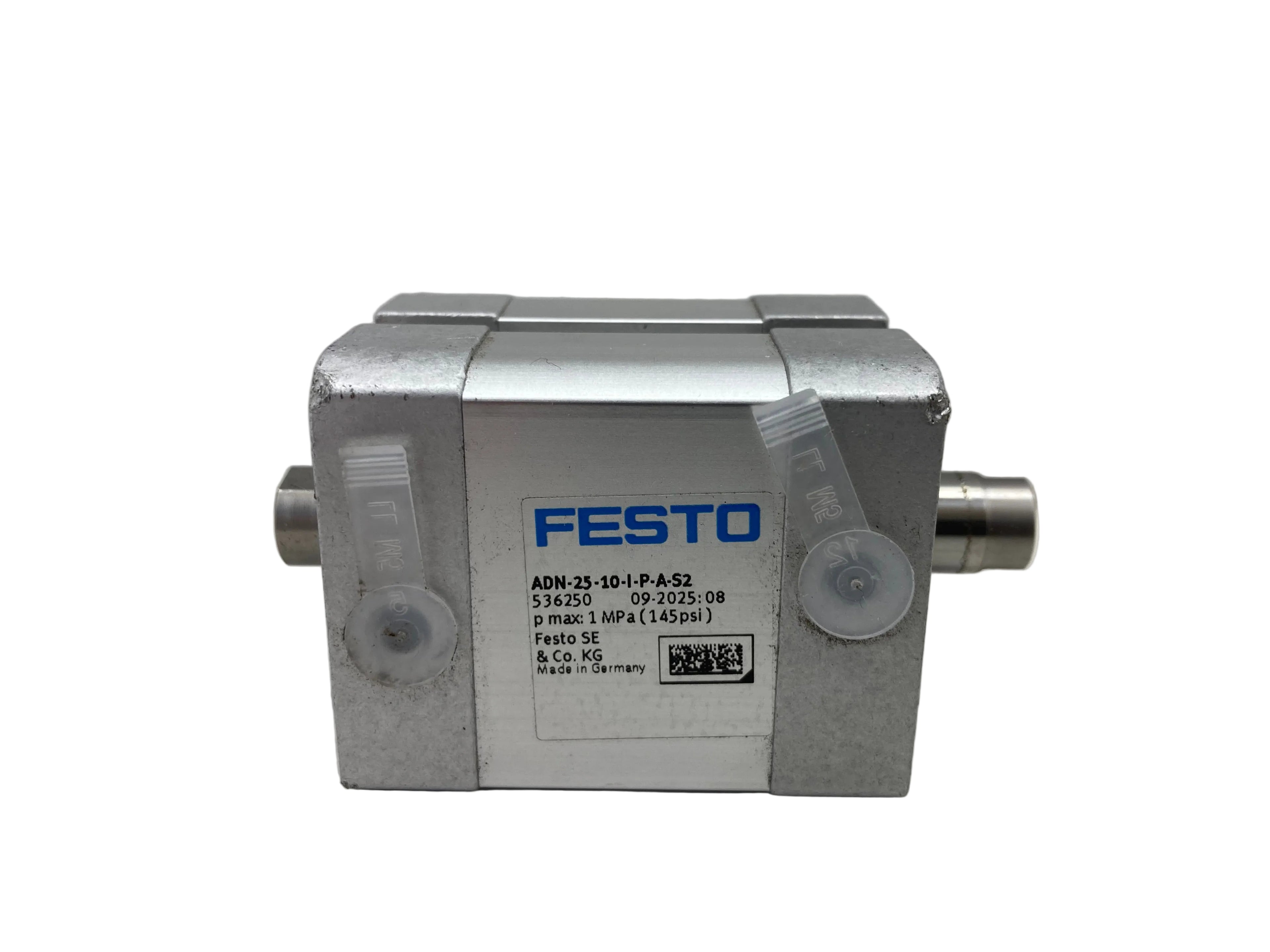 Festo ADN-25-10-I-P-A-S2 compact cylinder 25mm x 10mm
