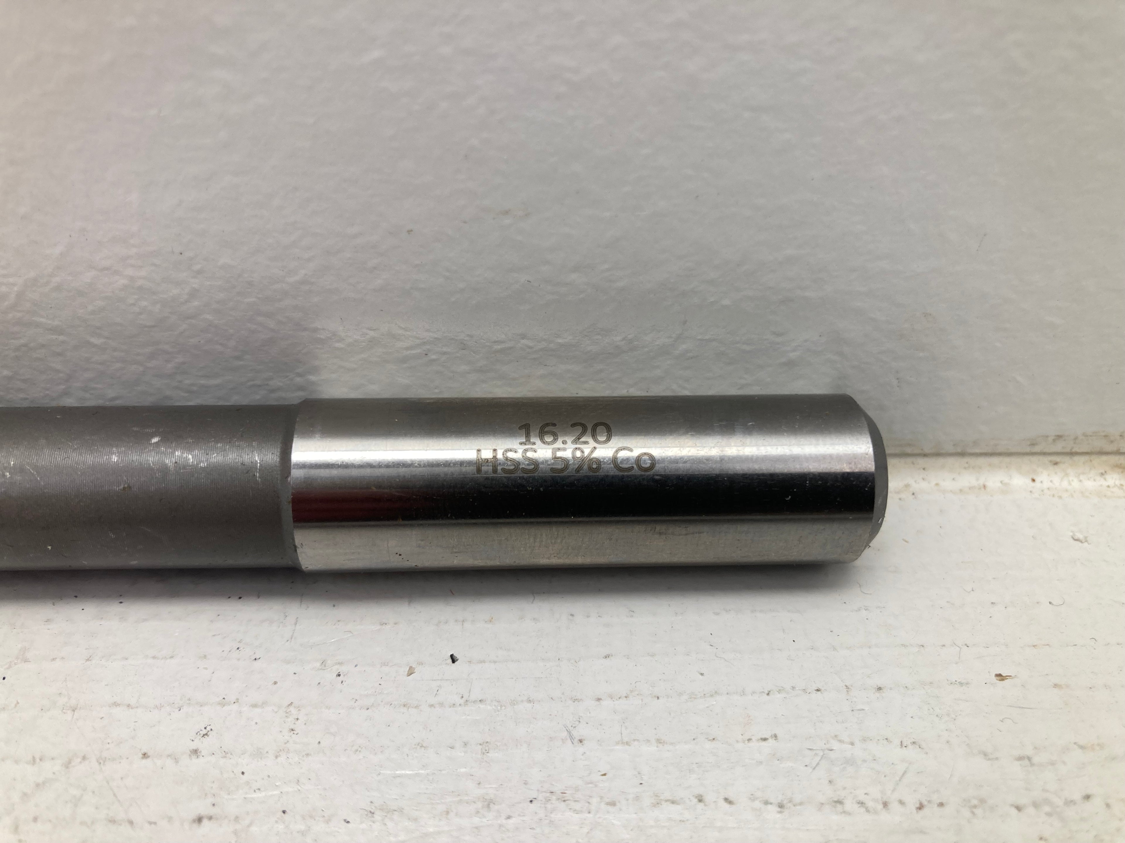 Magafor 601 16.20mm HSS-Co reamer high speed steel cobalt precision cutting tool made in France
