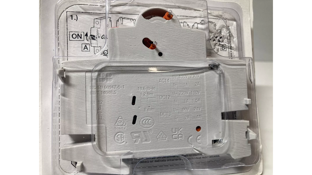 ABB S2C-H6RM signal contact auxiliary contact for contactors and motor protection
