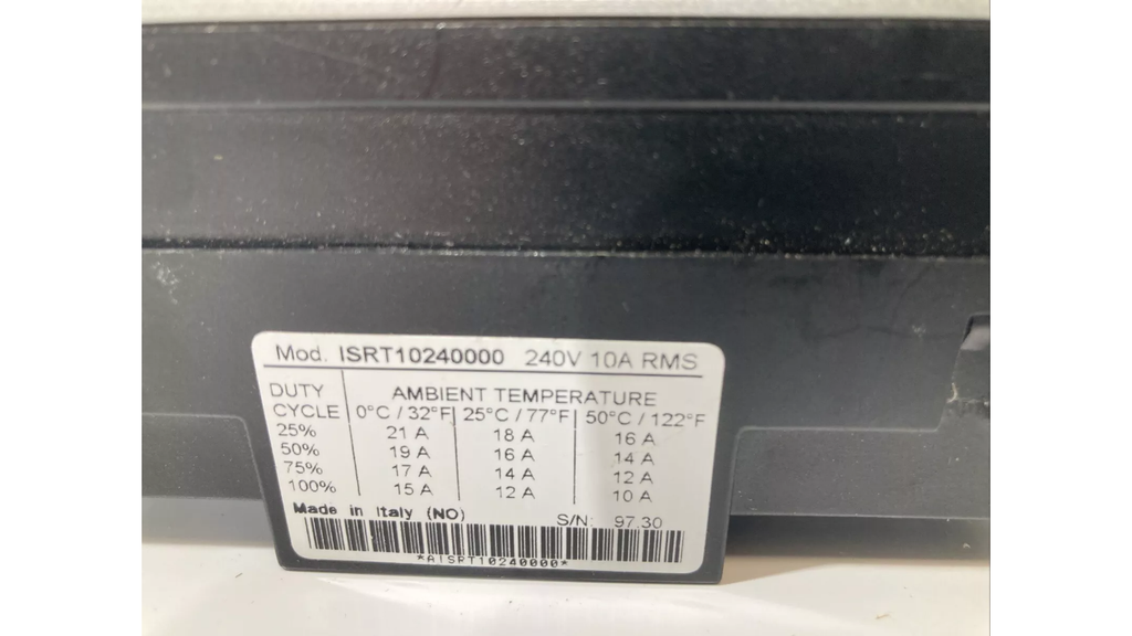 ERO Electronic ISRT10240000 solid state relæ 240V 10A RMS
