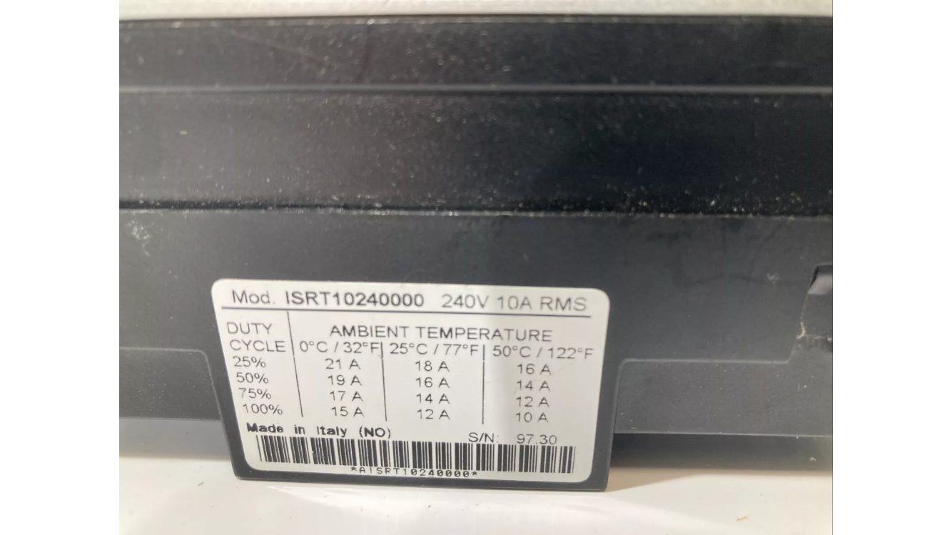 ERO Electronic ISRT10240000 solid state relæ 240V 10A RMS
