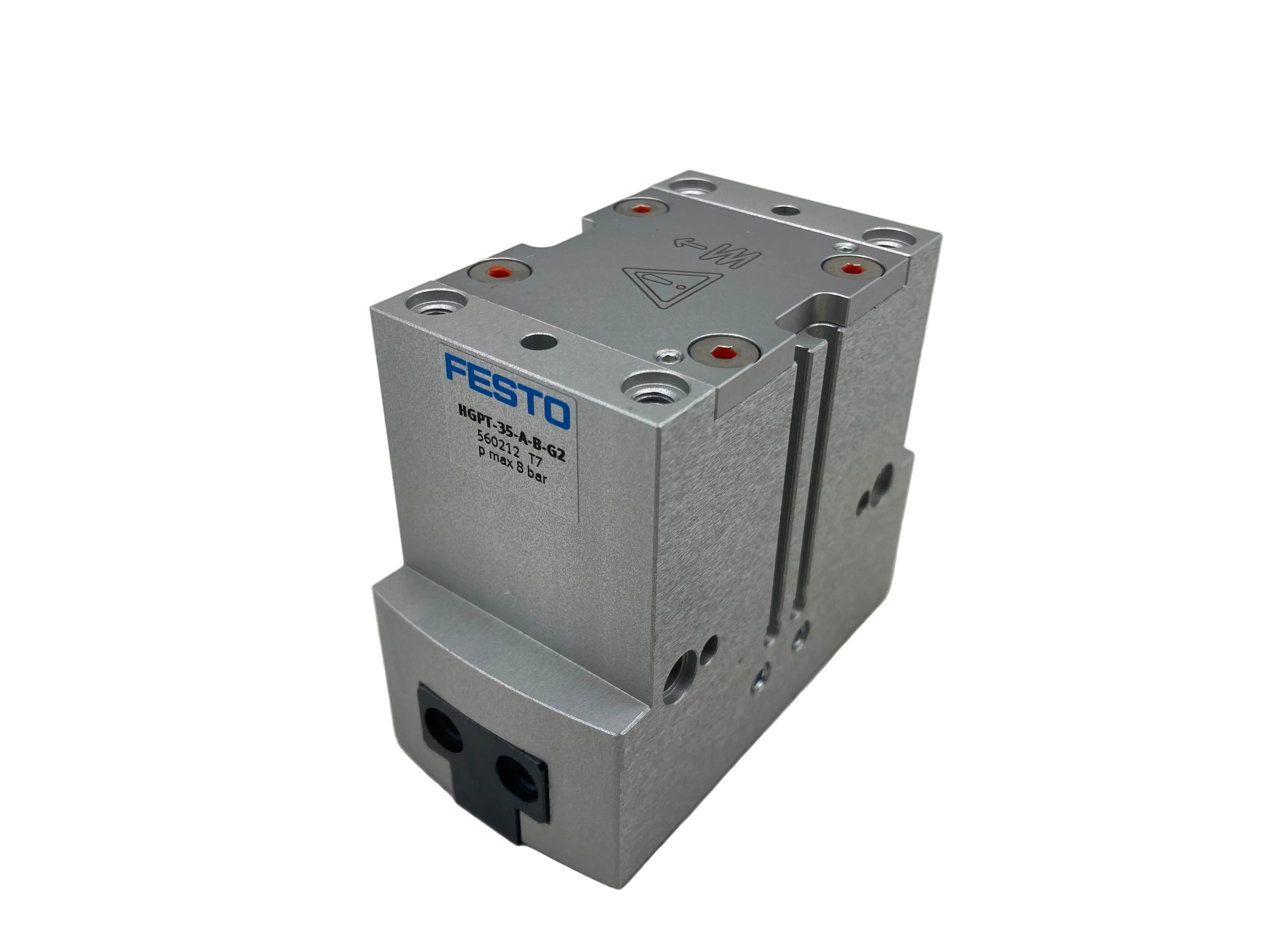 Festo HGPT-35-A-B-G2 pneumatic parallel gripper with aluminum housing
