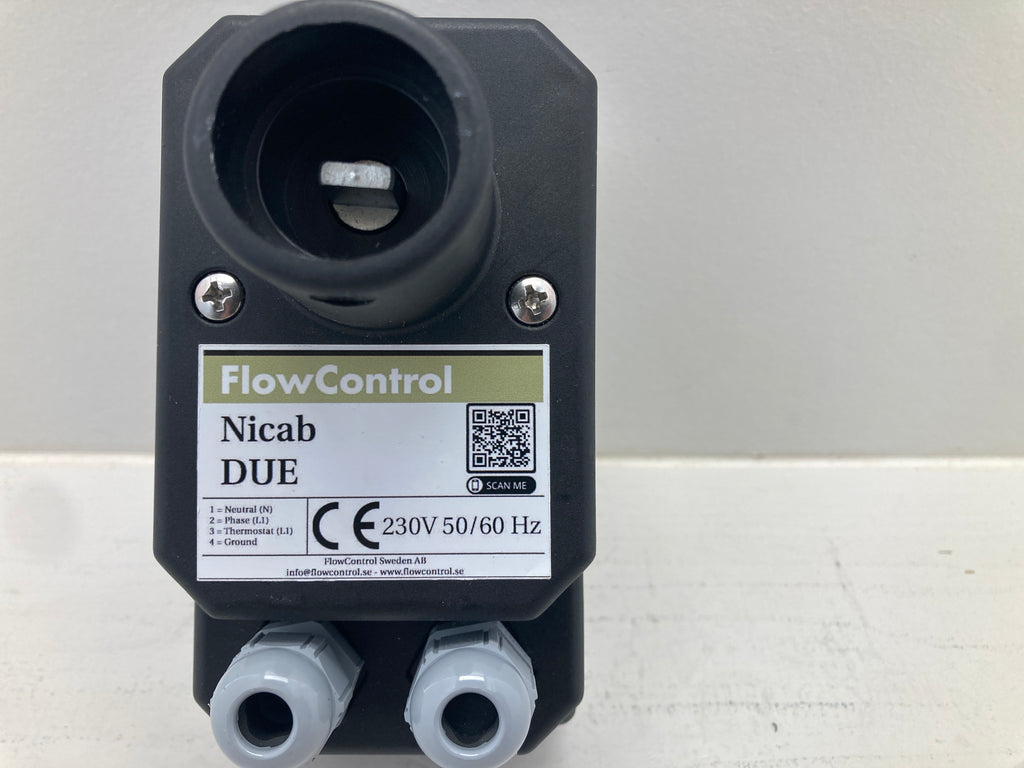 FlowControl Nicab DUE Actuator 230V – Heating & Flow Control Unit
