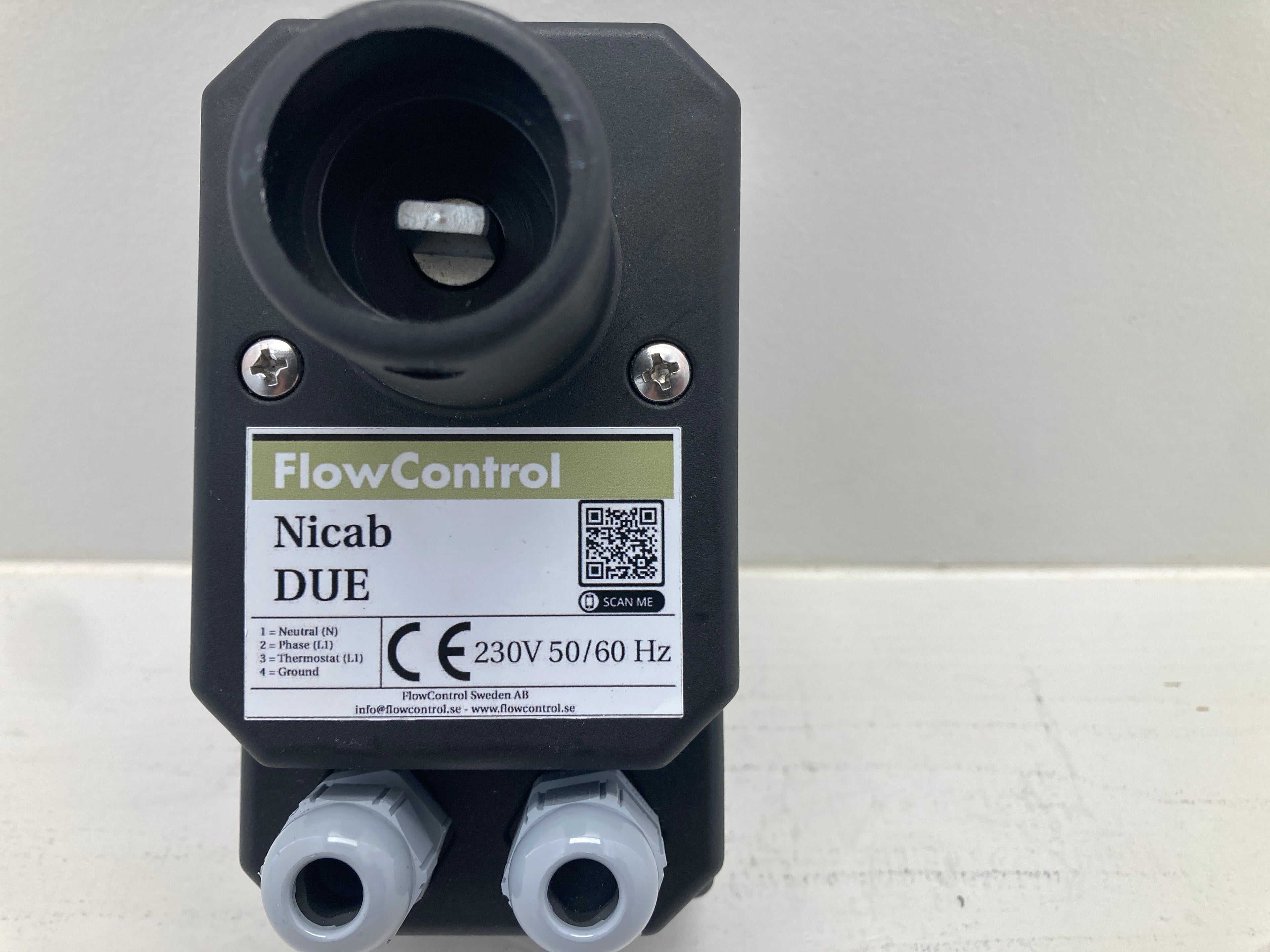FlowControl Nicab DUE Actuator 230V – Heating & Flow Control Unit