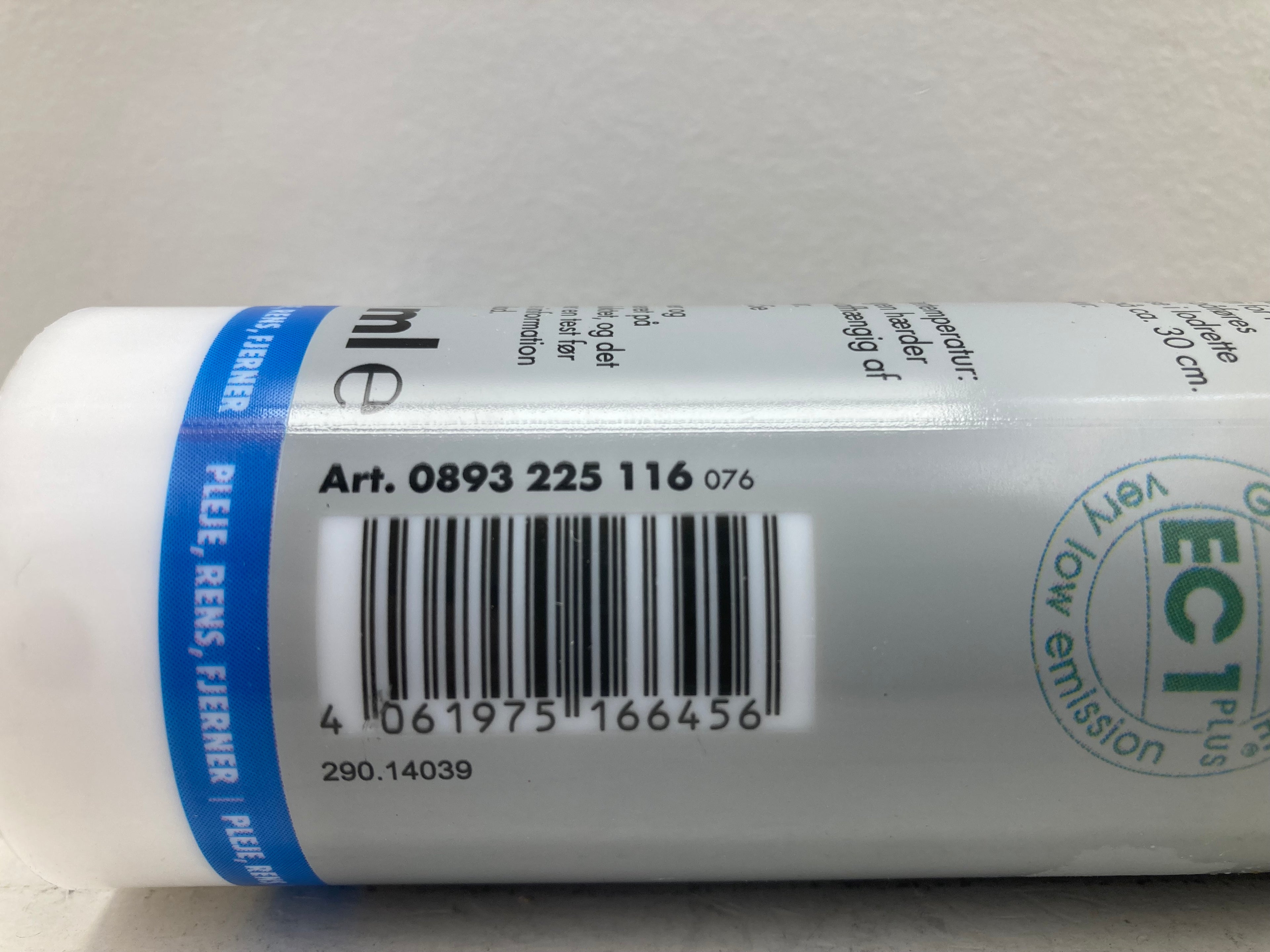 Würth MS High Tack sort montagelim 290ml patron
