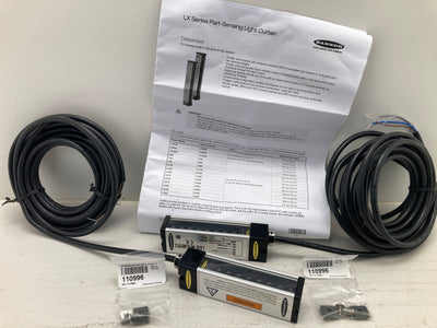 Banner LX3E W/15 + LX3R Light Curtain – Unused Set