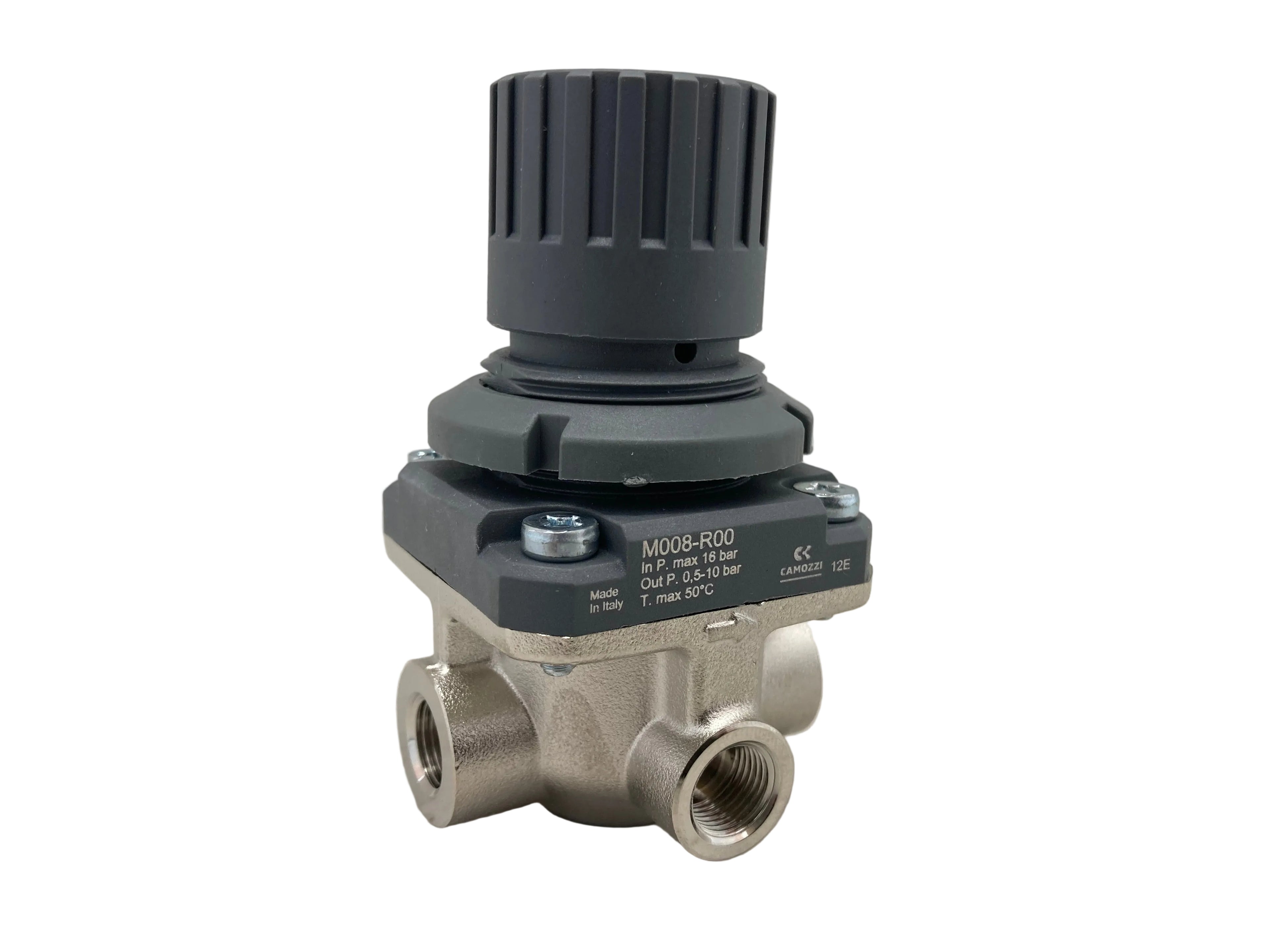 Camozzi M008-R00 pneumatisk trykreguleringsventil 0.5-10 bar
