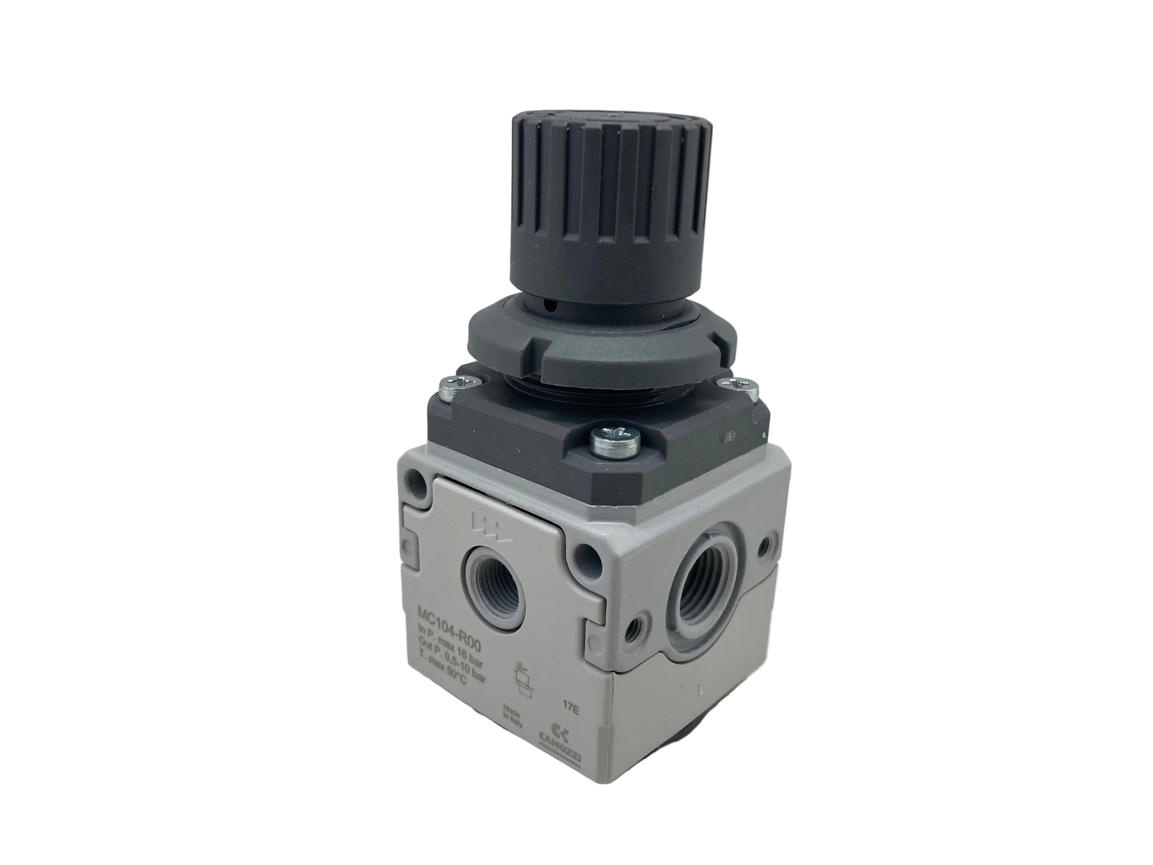 Camozzi MC104-R00 pneumatisk trykreguleringsventil 0.5-10 bar
