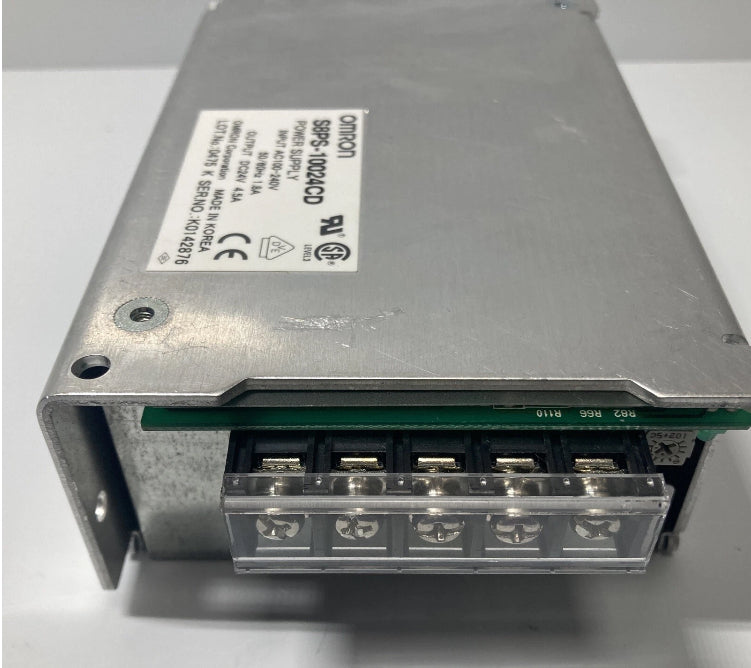 Omron S8PS-10024C 4.5A 24VDC 240VAC 100W Switching Power Supply