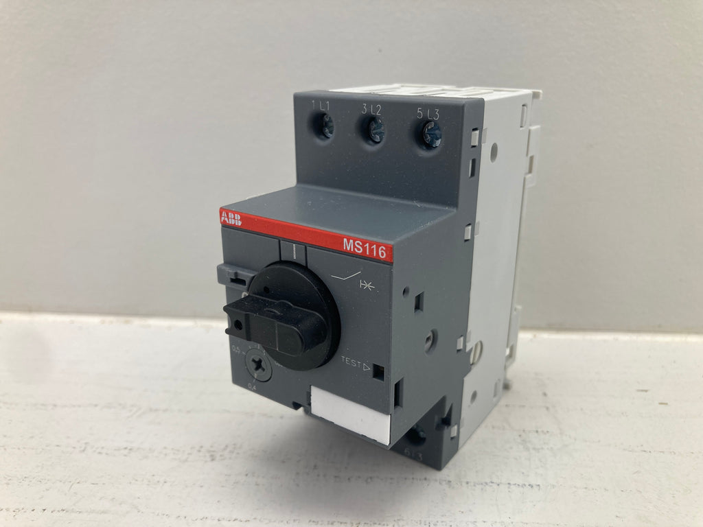 ABB MS116-0,63 Manual Motor Starter 1SAM250000R1004 - 0,4-0,63A motorskyddsbrytare
