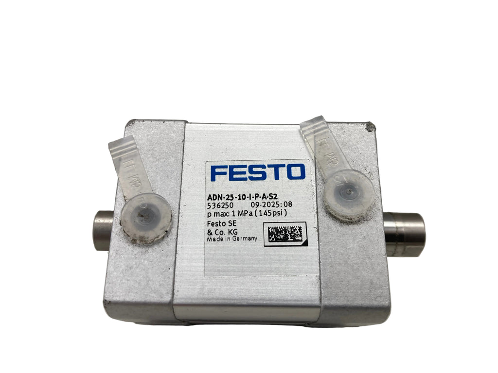 Festo ADN-25-10-I-P-A-S2 compact cylinder 25mm x 10mm
