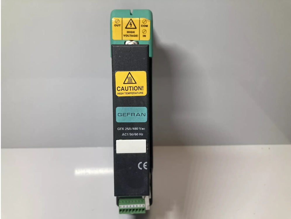 GEFRAN GFX-M1-25/480-M-D-RR-P-CV temperature controller for industrial process control
