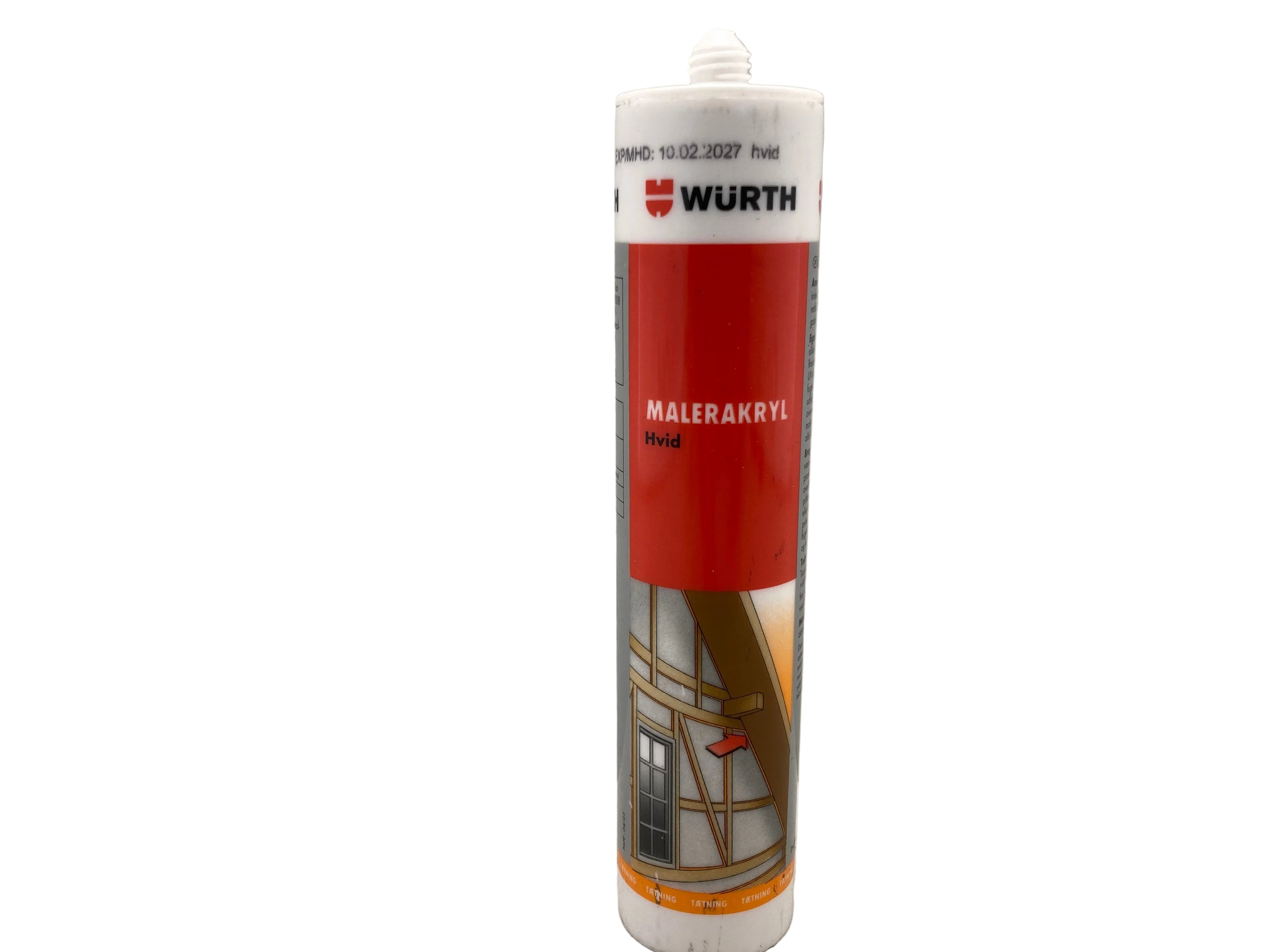 Würth malerakryl hvid fugemasse 310ml patron
