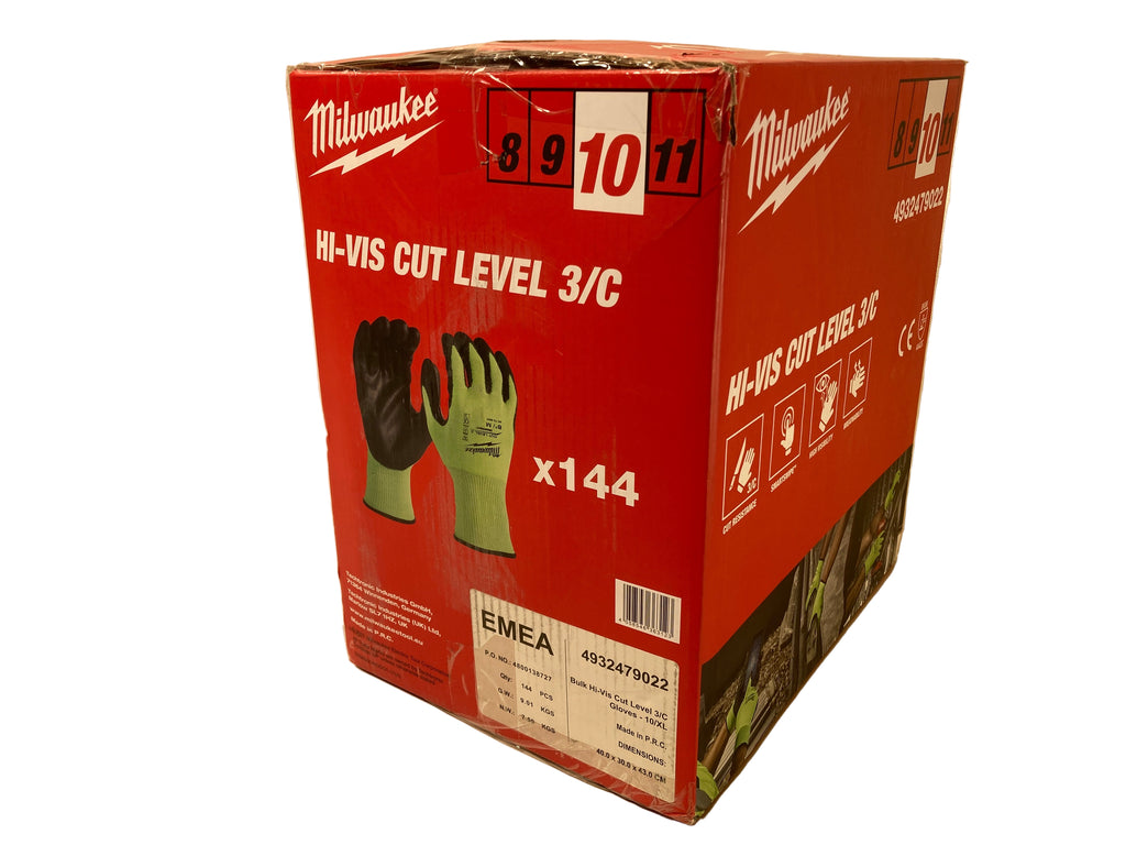 Milwaukee cut level 3/c str.10 144 Par.