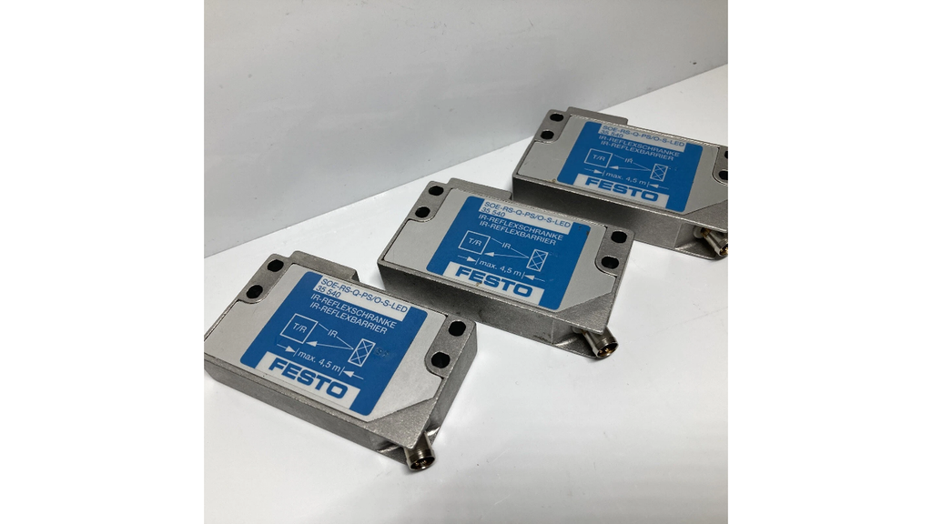 Festo SOE-RS-Q-PS/O-S-LED 35 540 Optical Sensor LED - 3 pcs. (Used)