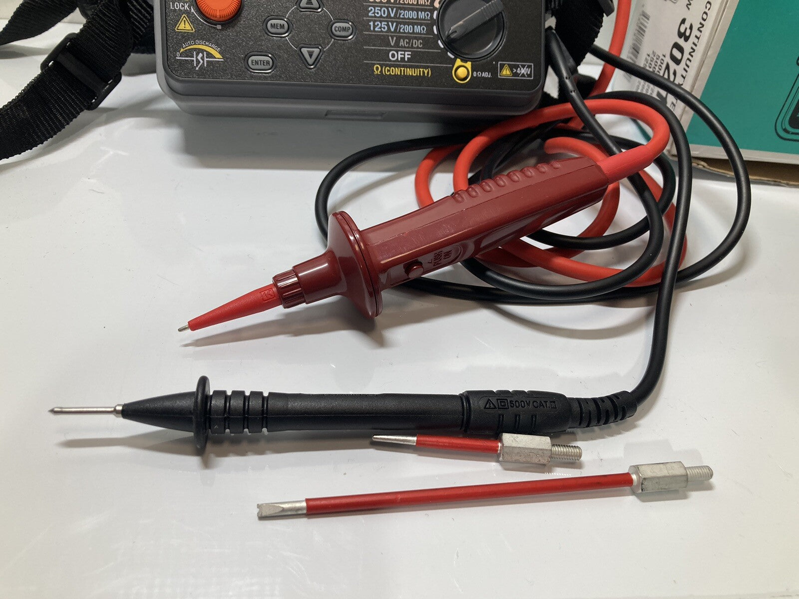 Kyoritsu KEW 3021A Insulation - Continuity Tester 1000V 500V 250V 125V Fast Ship