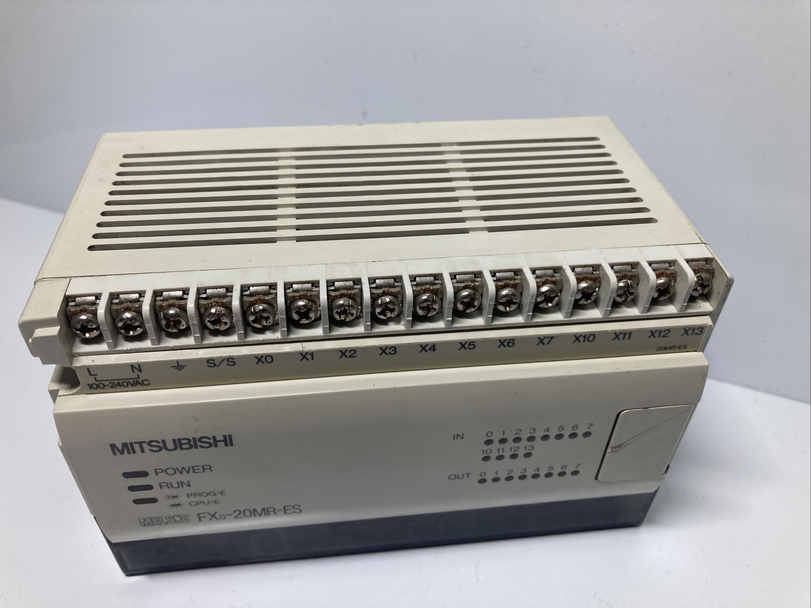 Mitsubishi FX020MR Industrial Control System PLC Mitsubishi MELSEC FX0-20MR-ES