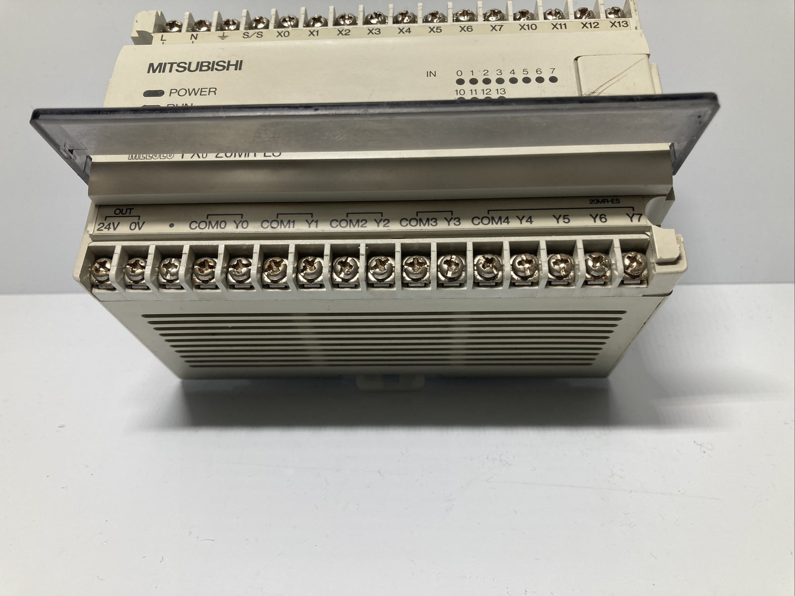 Mitsubishi FX020MR Industrial Control System PLC Mitsubishi MELSEC FX0-20MR-ES