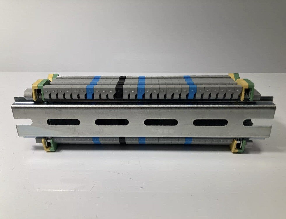 10 pieces Electrical terminal block WAGO 249 WAGO 2002 WELDMULLER DIN Rail