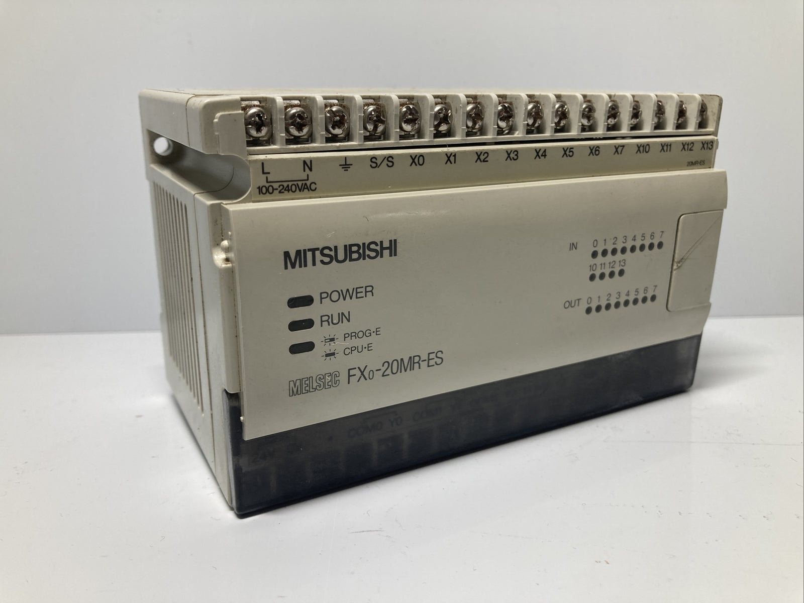 Mitsubishi FX020MR Industrial Control System PLC Mitsubishi MELSEC FX0-20MR-ES