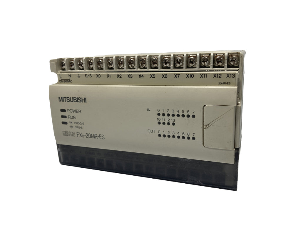 Mitsubishi FX020MR Industrial Control System PLC Mitsubishi MELSEC FX0-20MR-ES