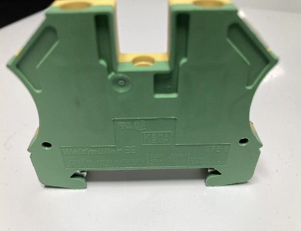 10 pieces Electrical terminal block WAGO 249 WAGO 2002 WELDMULLER DIN Rail