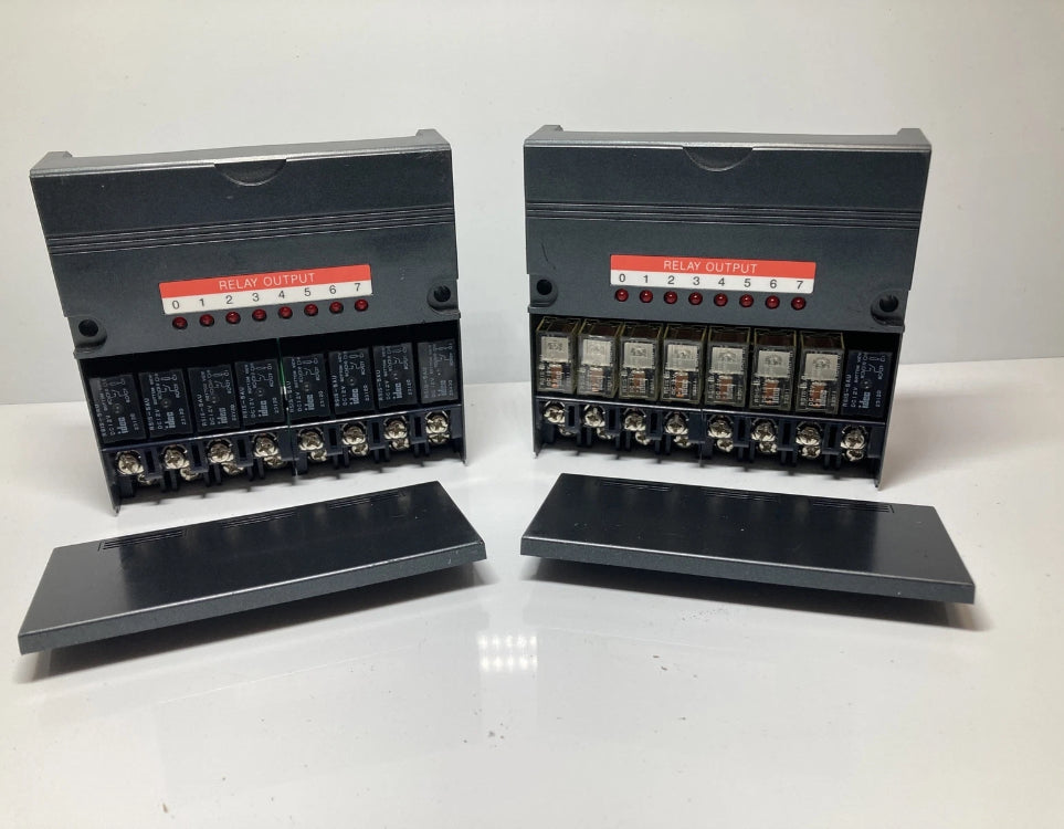 2 PC. Idec PFJ-T081U 8-Relay OUTPUT UNIT FA-1J