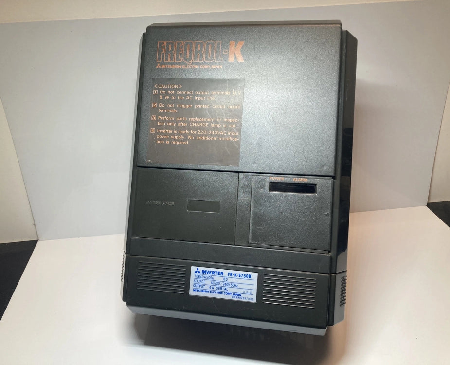 Mitsubishi Freqrol-K Inverter FR-K-S750B frequency inverter 0.75kW for motor speed control

