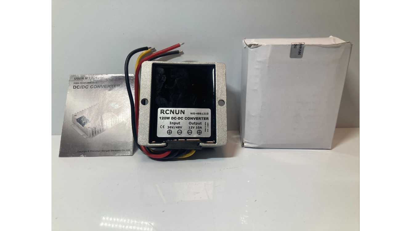 RCNUN DC DC 36V-48V to 12V Voltage Converter  10A 120W Converter Stepdown
