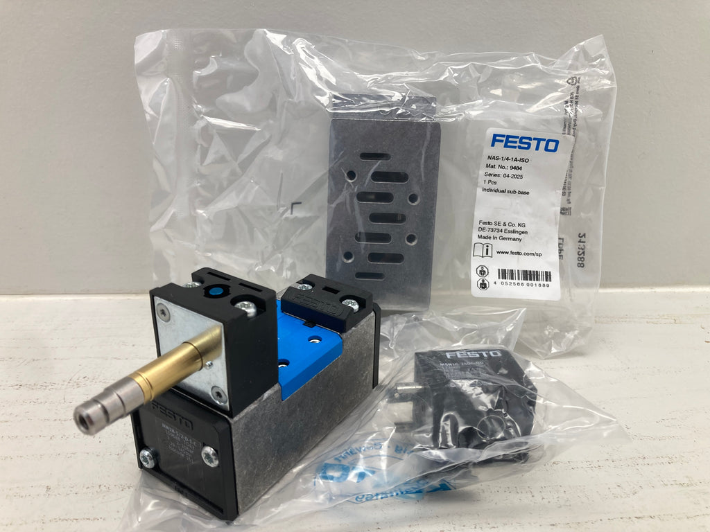 Festo MN1H-5/2-D-1-C mechanical valve 5/2-way with sub-base
