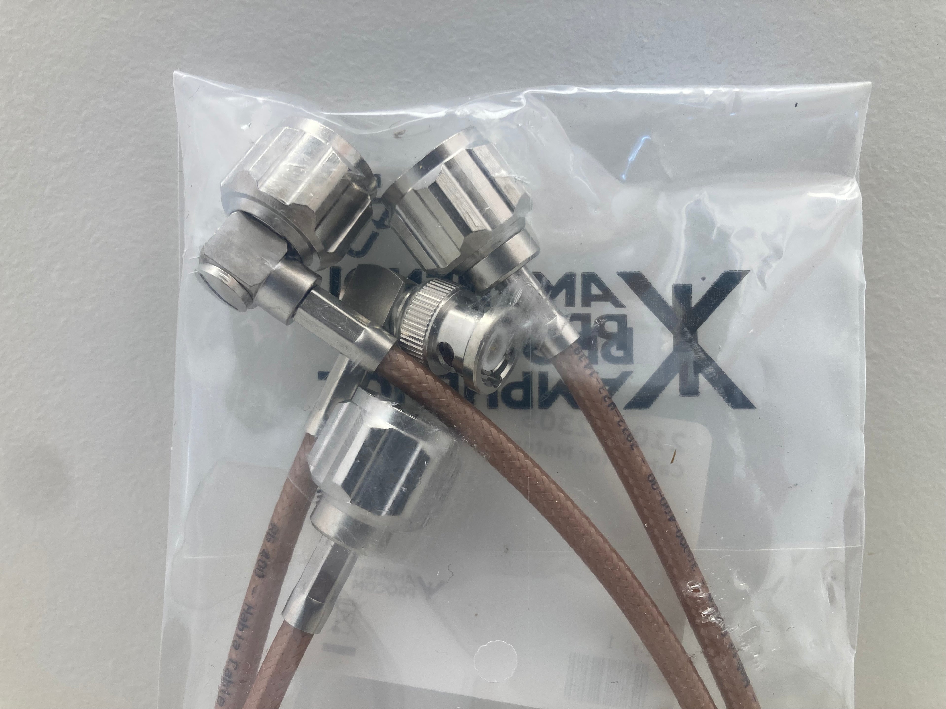 Amphenol Procom RF jumper cables for Motorola SLR 5500
