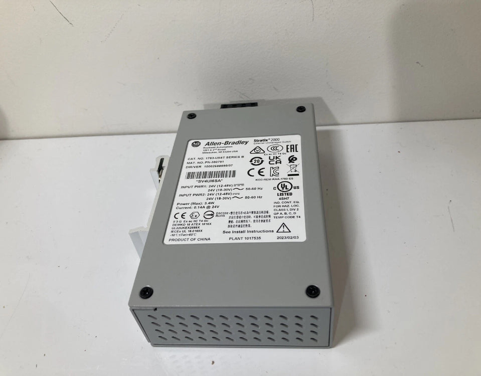 NEW Allen Bradley 1783-US5T Stratix 2000 Ethernet Switch 1783US5T Fast Shipping.