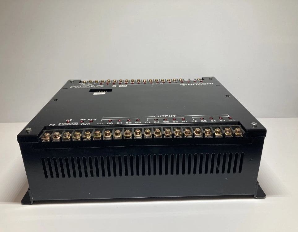 HITACHI HIZAC D-28 programmable controller PLC industrial automation used
