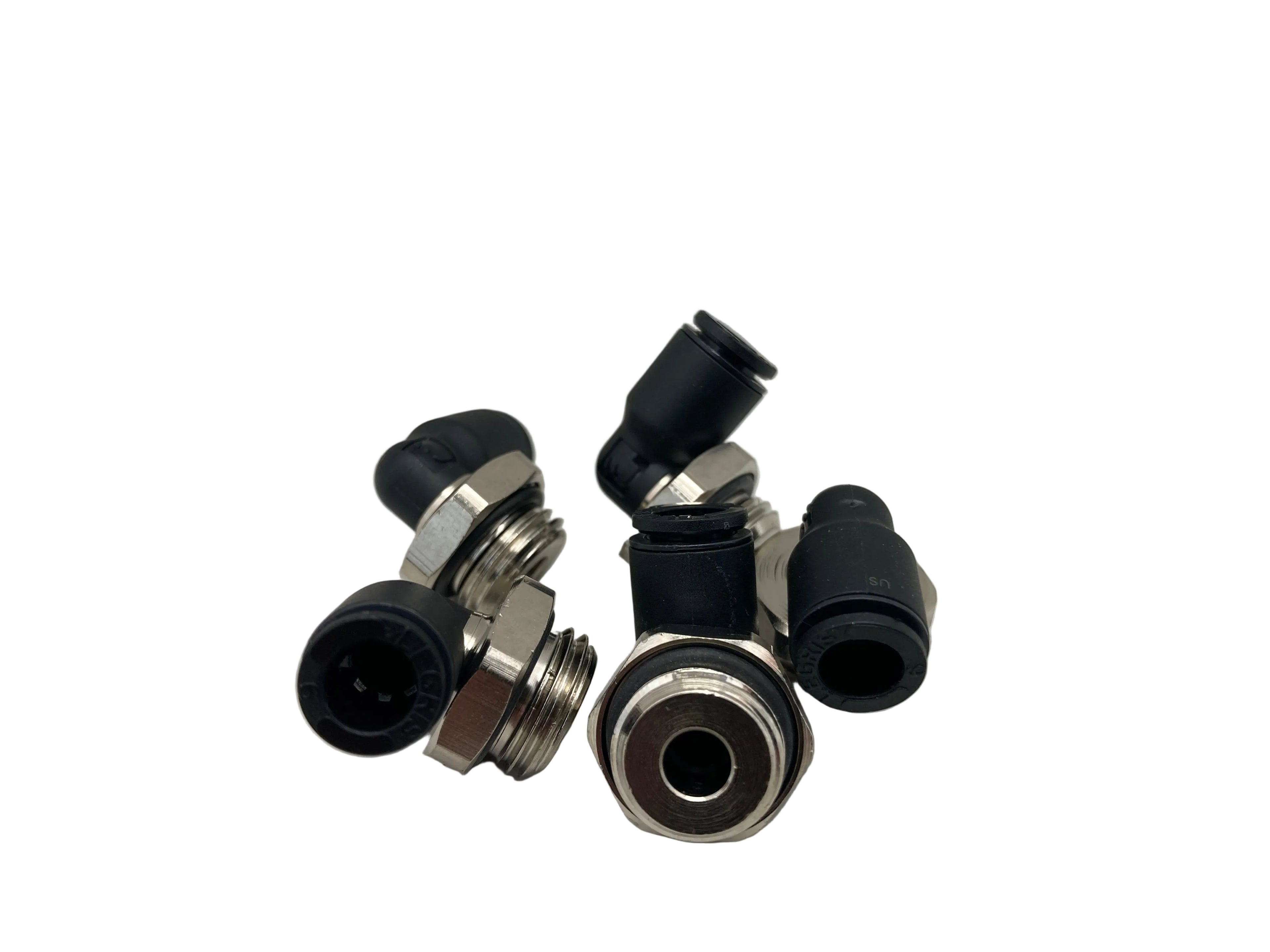 Legris LF3000 3199 06 13 pneumatic fitting 1/4 inch G BSP nickel-plated brass with NBR seal made in France
