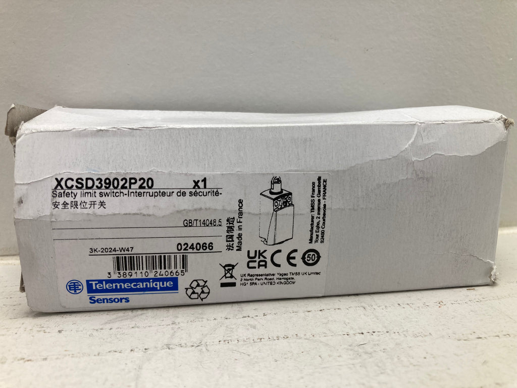 Telemecanique XCSD3902P20 safety limit switch IP66/IP67
