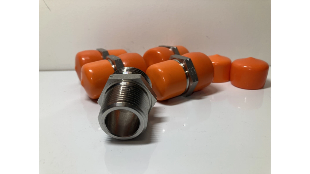 XGEV 22L 3/4 NPT hydraulik hankobling AISI316 rustfrit stål
