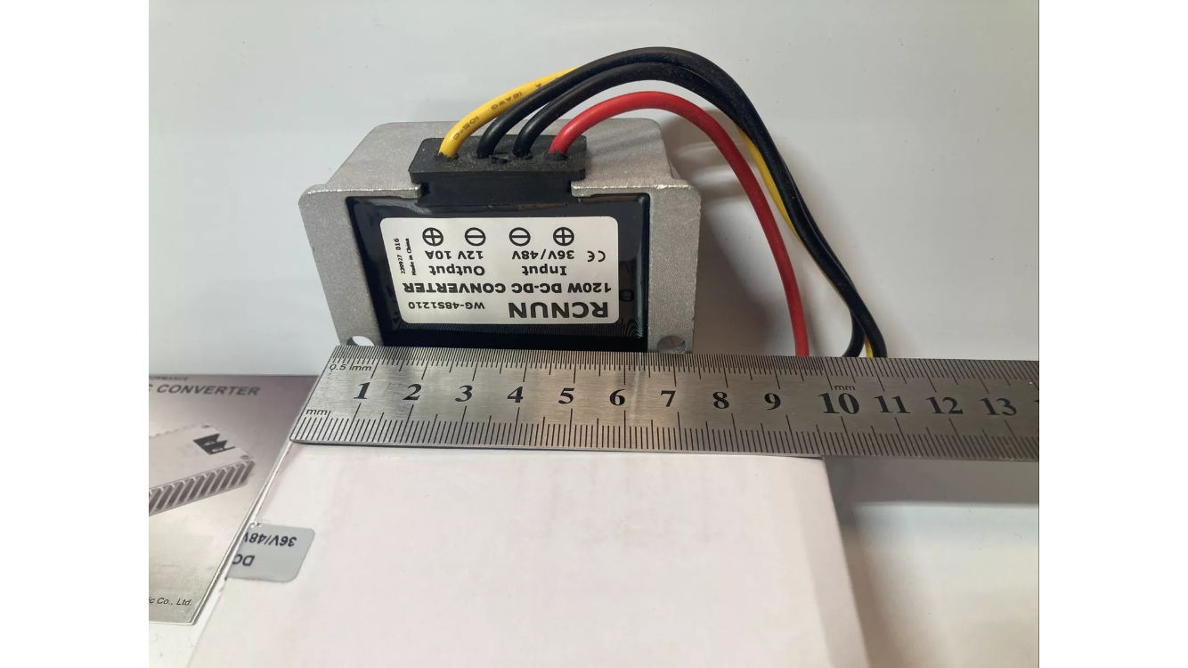 RCNUN DC DC 36V-48V to 12V Voltage Converter  10A 120W Converter Stepdown