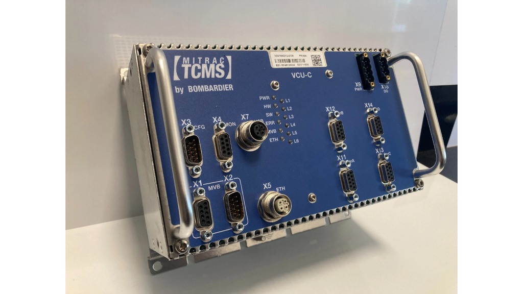 MITRAC TCMS BOMBARDIER VCU-C togkontrol system til jernbanemateriel
