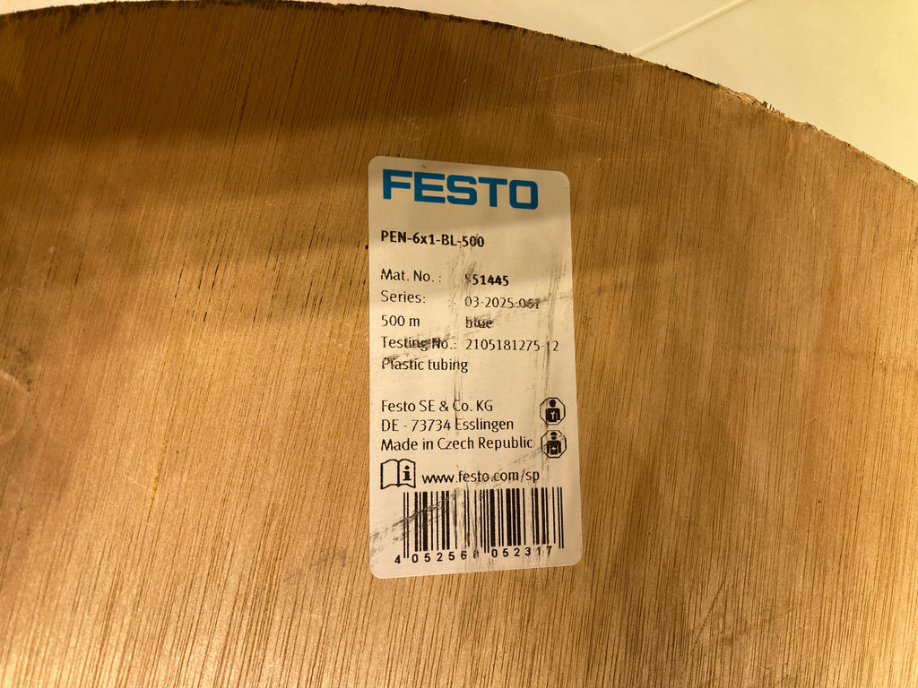 FESTO PEN-6X1-BL-500 Blå Slange