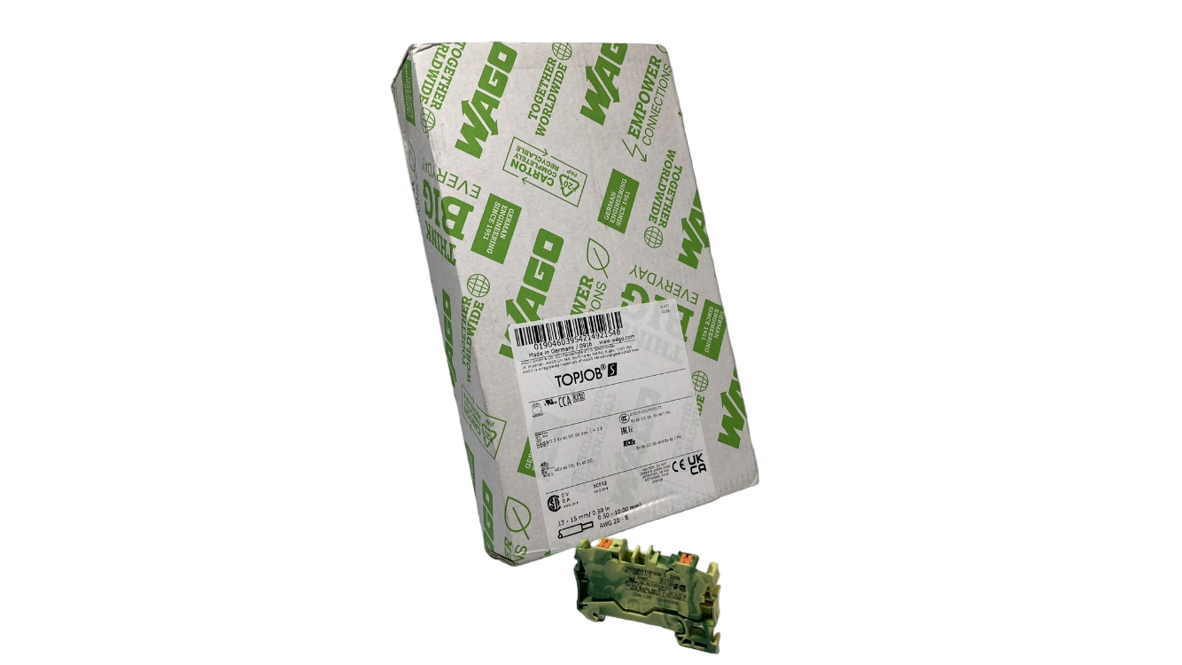 WAGO 2206-1207 jordklemme 2-leder ATEX TopJob
