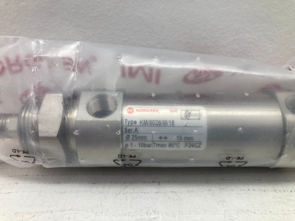 Norgren pneumatisk rundcylinder KM/8026/M/18 Ø25mm
